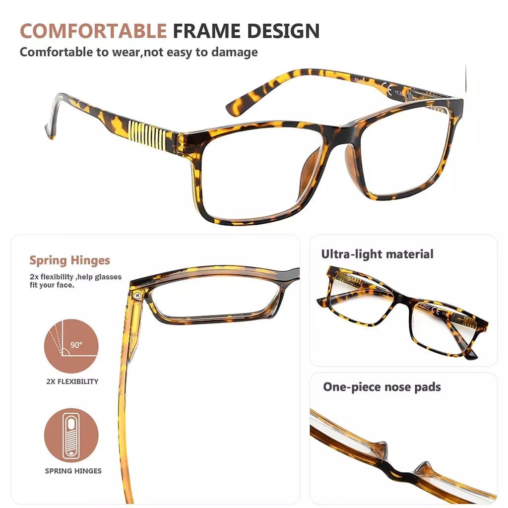 4 Pack Reading Glasses Design Readers R008Neyekeeper.com