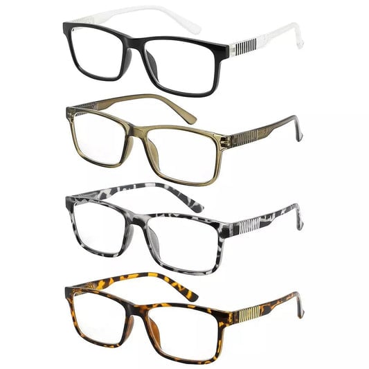 4 Pack Reading Glasses Design Readers R008Neyekeeper.com