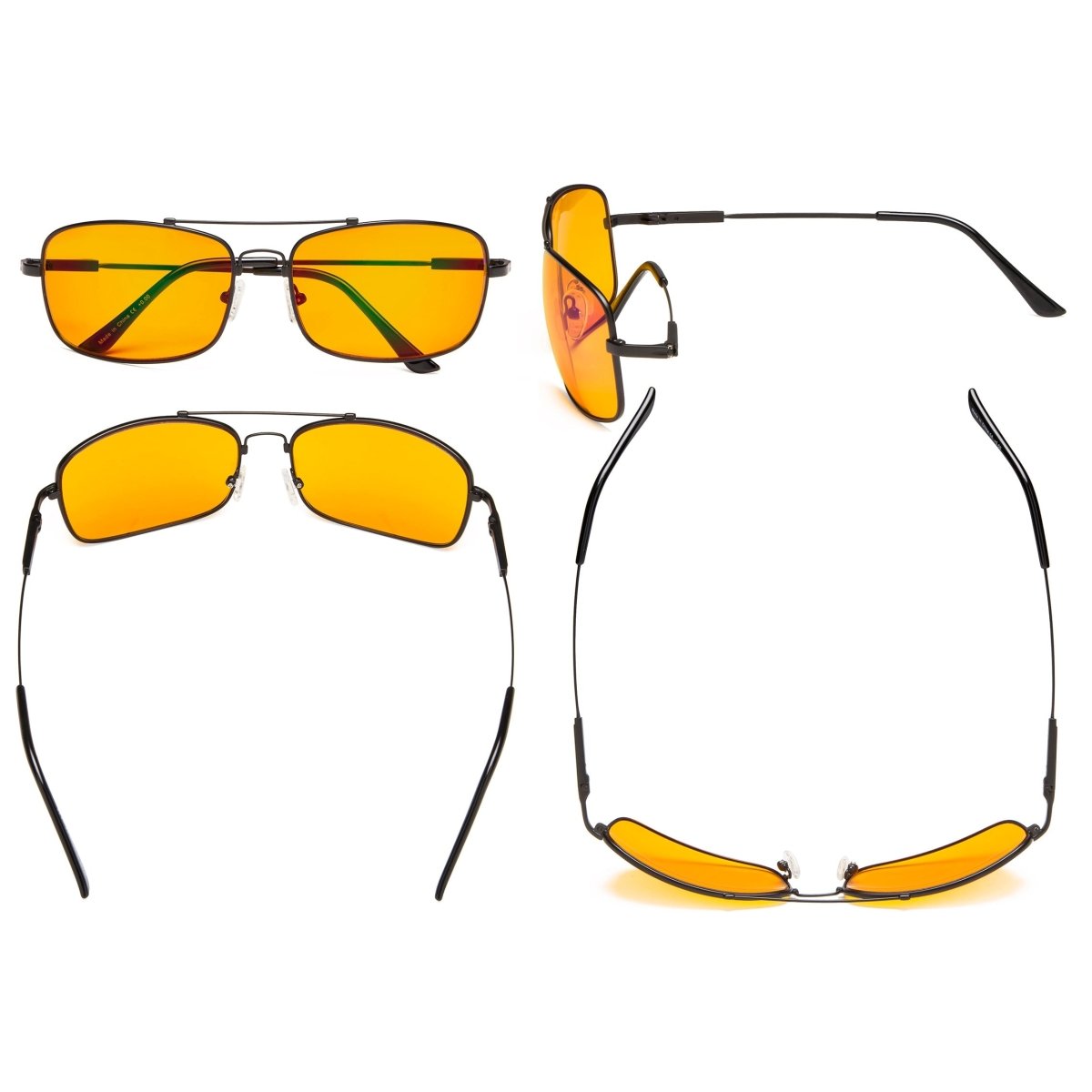 Rectangle Memory Titanium Frame Computer Eyeglasses DS1805eyekeeper.com