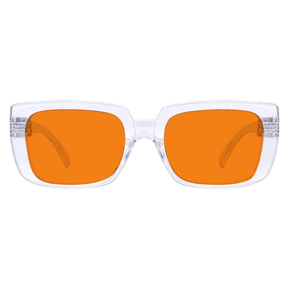 100% Blue Blocking Orange Glasses for Sleep Metalless Screwless NR9107 - B98eyekeeper.com