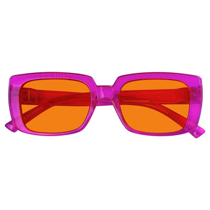 100% Blue Blocking Orange Glasses for Sleep Metalless Screwless NR9107 - B98eyekeeper.com