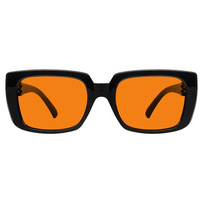 100% Blue Blocking Orange Glasses for Sleep Metalless Screwless NR9107 - B98eyekeeper.com