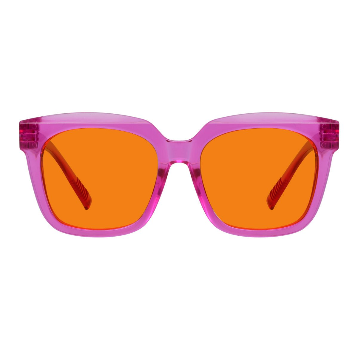 100% Blue Blocking Orange Lens for Sleep Metalless Glasses R2144 - B98eyekeeper.com