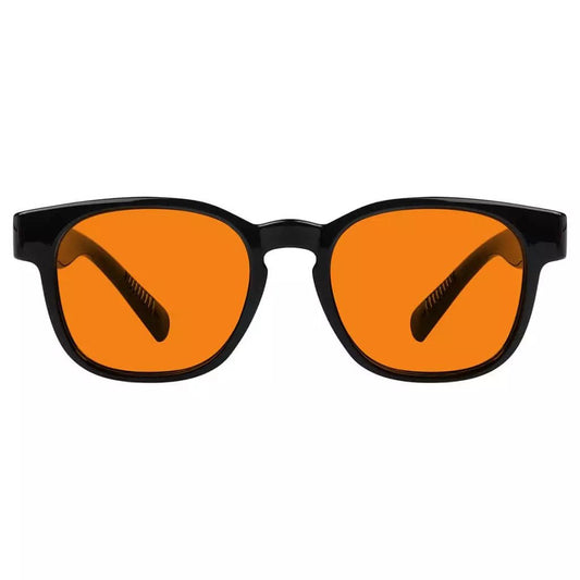 100% Blue Blocking Orange Lens Square Metalless Glasses NR144 - B98eyekeeper.com