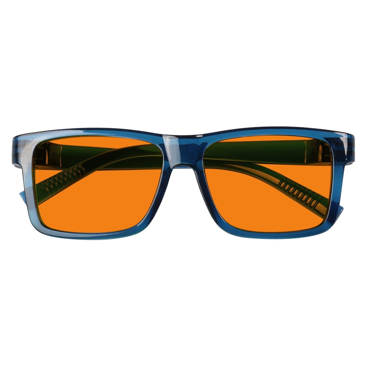 100% Blue Light Blocking Orange Lens Metalless Eyeglasses NR2142 - B98eyekeeper.com