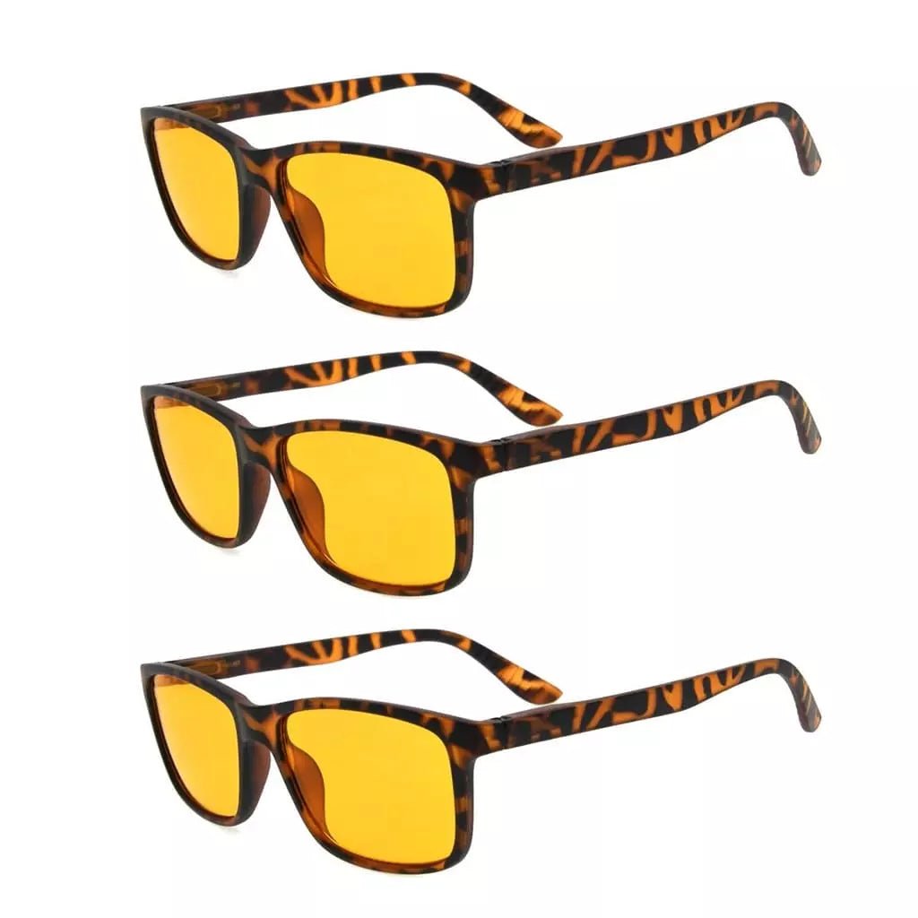 3 Pack Blue Light Blocking Reading Glasses DS163eyekeeper.com
