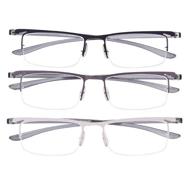 3 Pack Half Rim Reading Glasses 3 - R15615eyekeeper.com