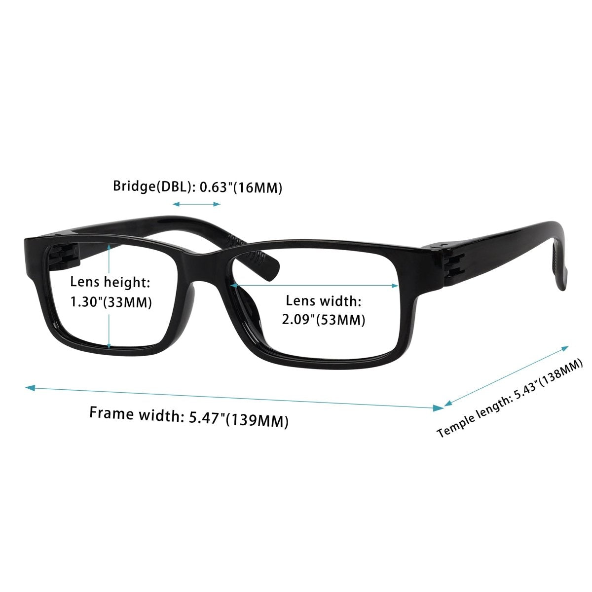 30% Blue Light Blocking Metalless Screwless Designer Eyeglasses NR032 - B15eyekeeper.com