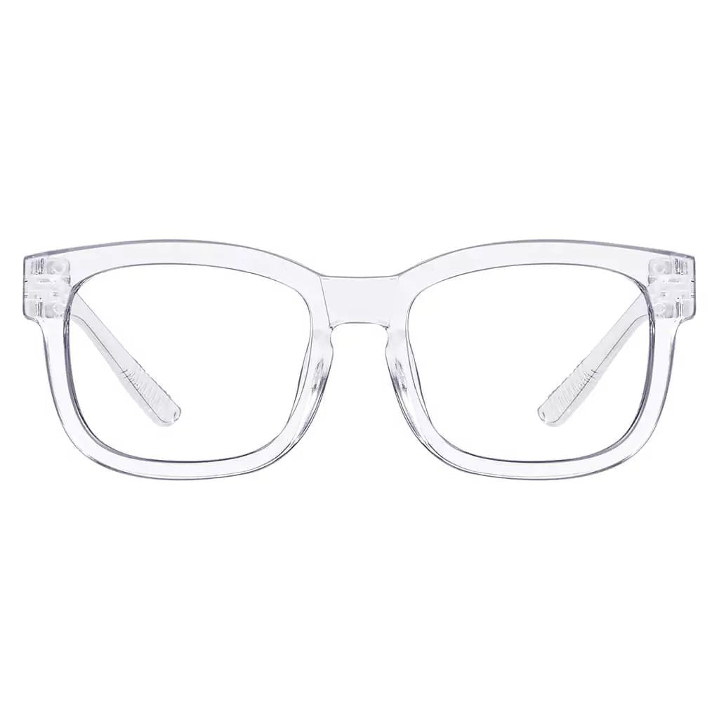 30% Blue Light Blocking Square Metalless Screwless Eyeglasses R033 - B15eyekeeper.com