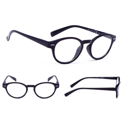 4 Pack Oval Reading Glasses Retro Readers R091eyekeeper.com