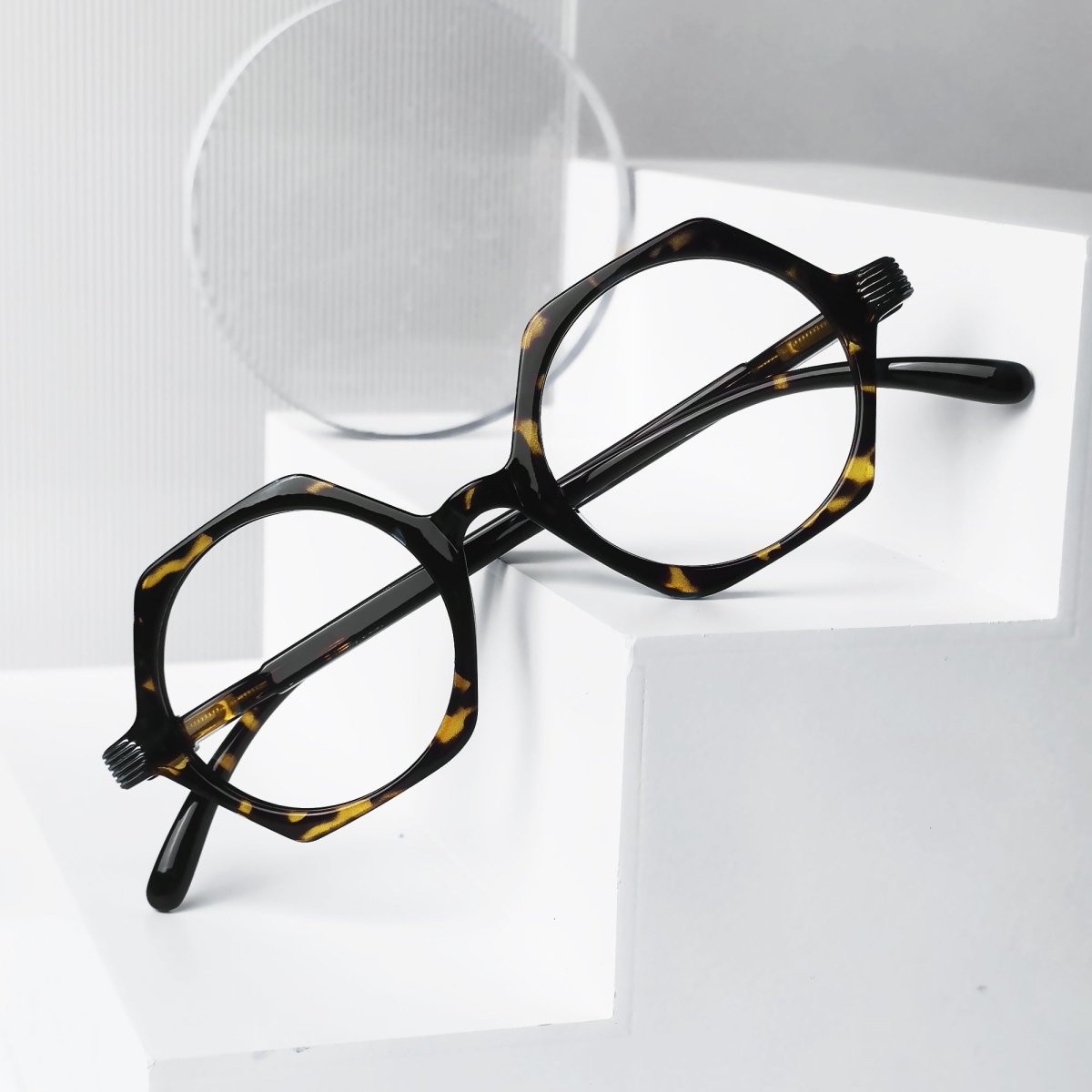 4 Pack Small Geometric Design Reading Glasses Artistic Readers R2009eyekeeper.com