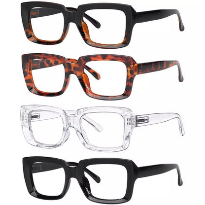 4 Pack Stylish Reading Glasses Fashionable Readers R9107 - 1eyekeeper.com