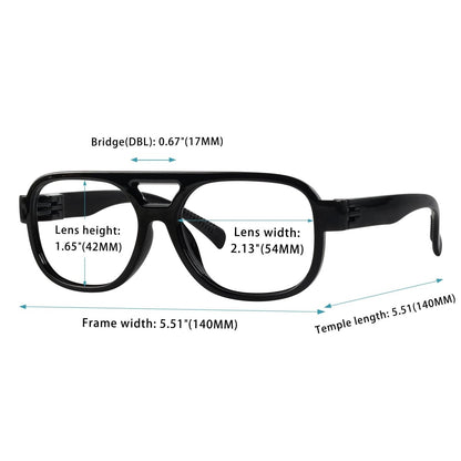 6 Pack Pilot Metalless Screwless Reading Glasses R2515eyekeeper.com