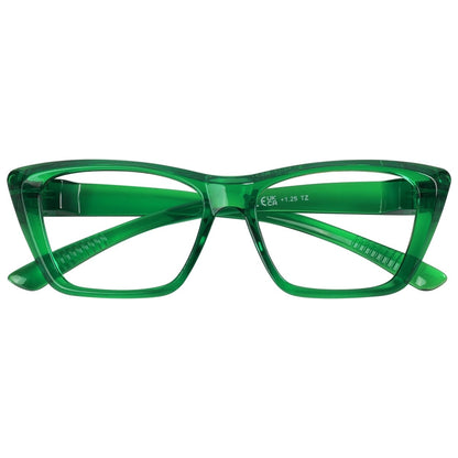 Cat - eye 30% Blue Light Blocking Metalless Screwless Glasses R2514 - B15eyekeeper.com