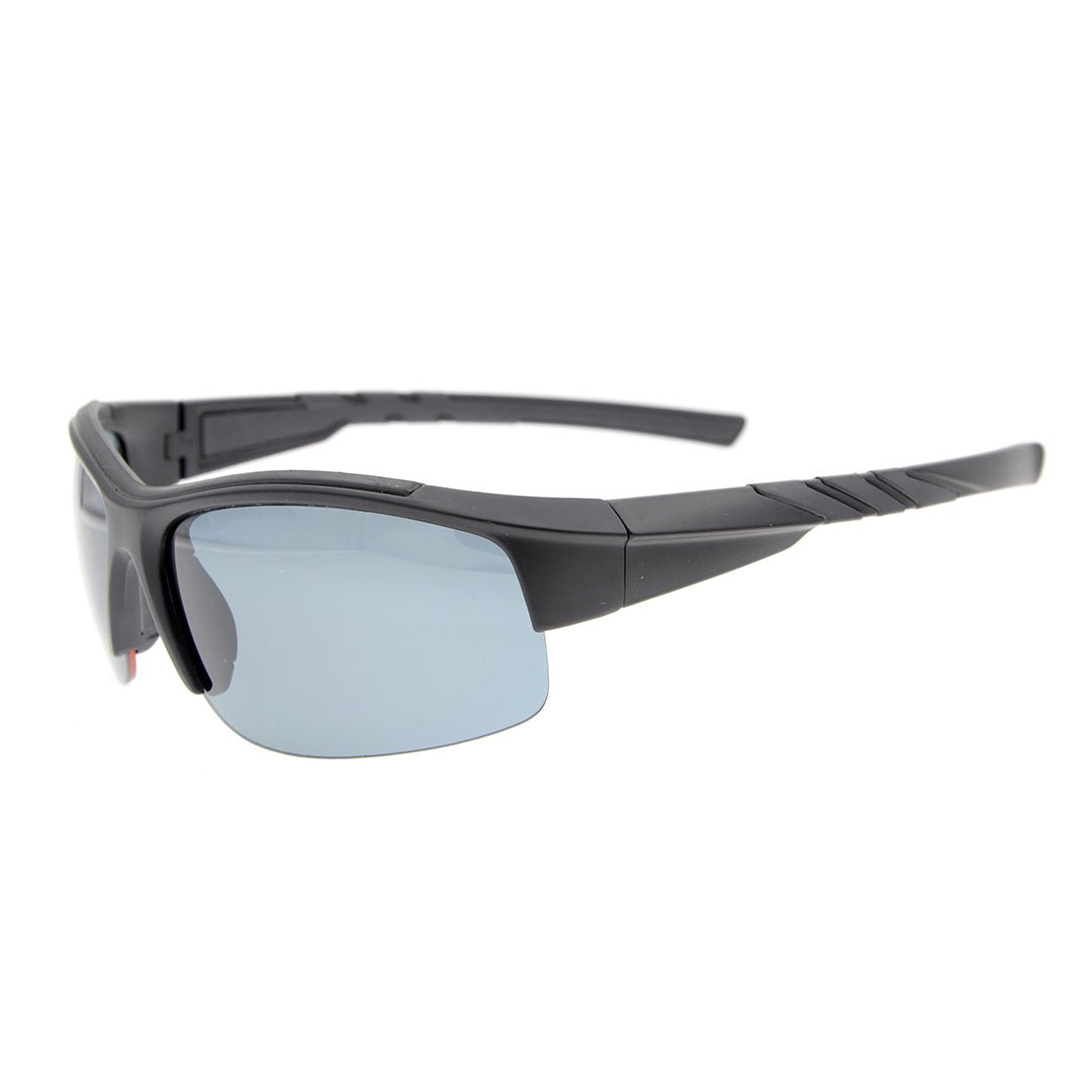 Lunettes de soleil polarisées en polycarbonate TR90 Sport à demi-cercle TH6226