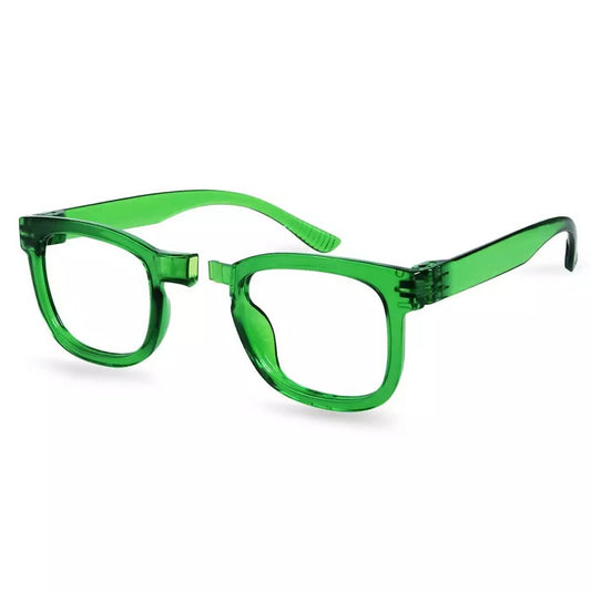 (Must Buy Both Eye) Metalless Screwless Reading Glasses with Different Strength PR033 (Green)eyekeeper.com
