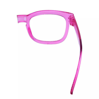 (Must Buy Both Eye) Metalless Screwless Reading Glasses with Different Strength PR033 (Purple)eyekeeper.com