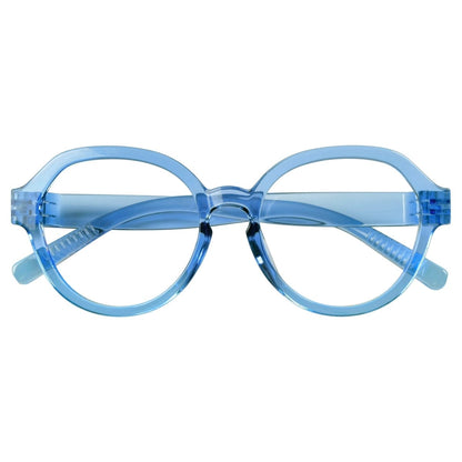 Oversized 30% Blue Light Blocking Metalless Screwless Eyewear R2317 - B15eyekeeper.com