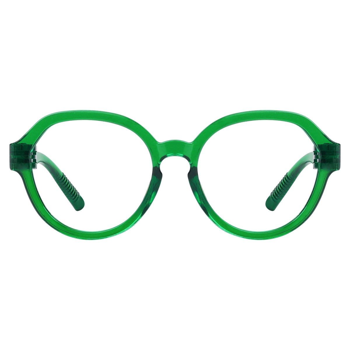 Oversized 30% Blue Light Blocking Metalless Screwless Eyewear R2317 - B15eyekeeper.com