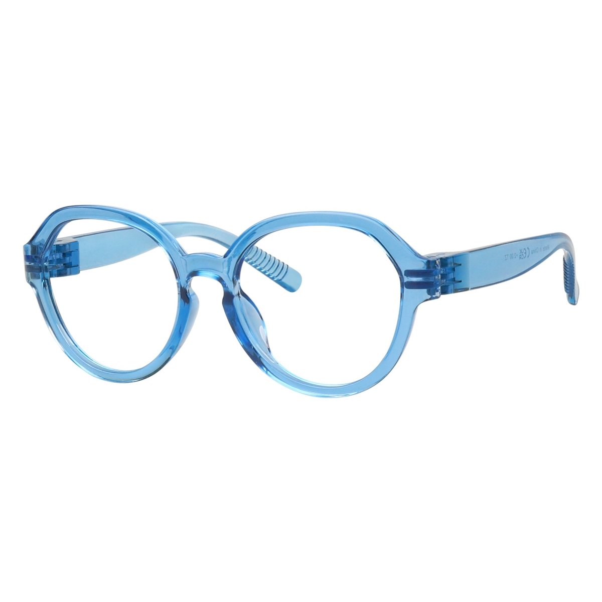 Oversized 30% Blue Light Blocking Metalless Screwless Eyewear R2317 - B15eyekeeper.com