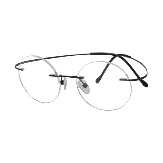 Lunettes de lecture rondes sans monture en titane Circle Readers R15026