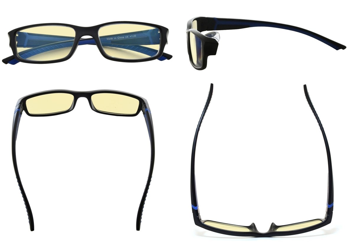 3 Pack Fashionable Blue Light Blocking Readers TMXM01eyekeeper.com