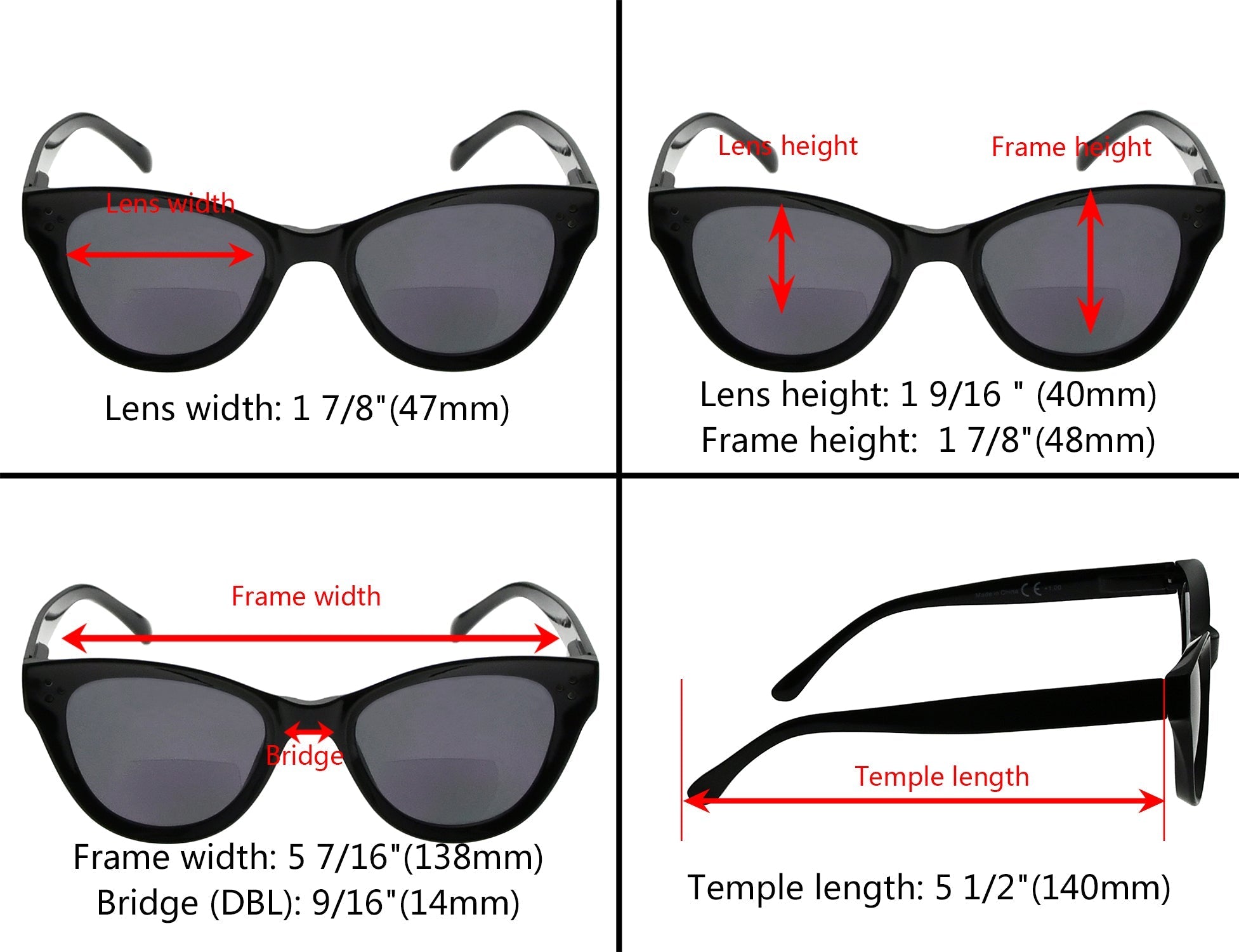 Ladies bifocal hot sale sunglasses