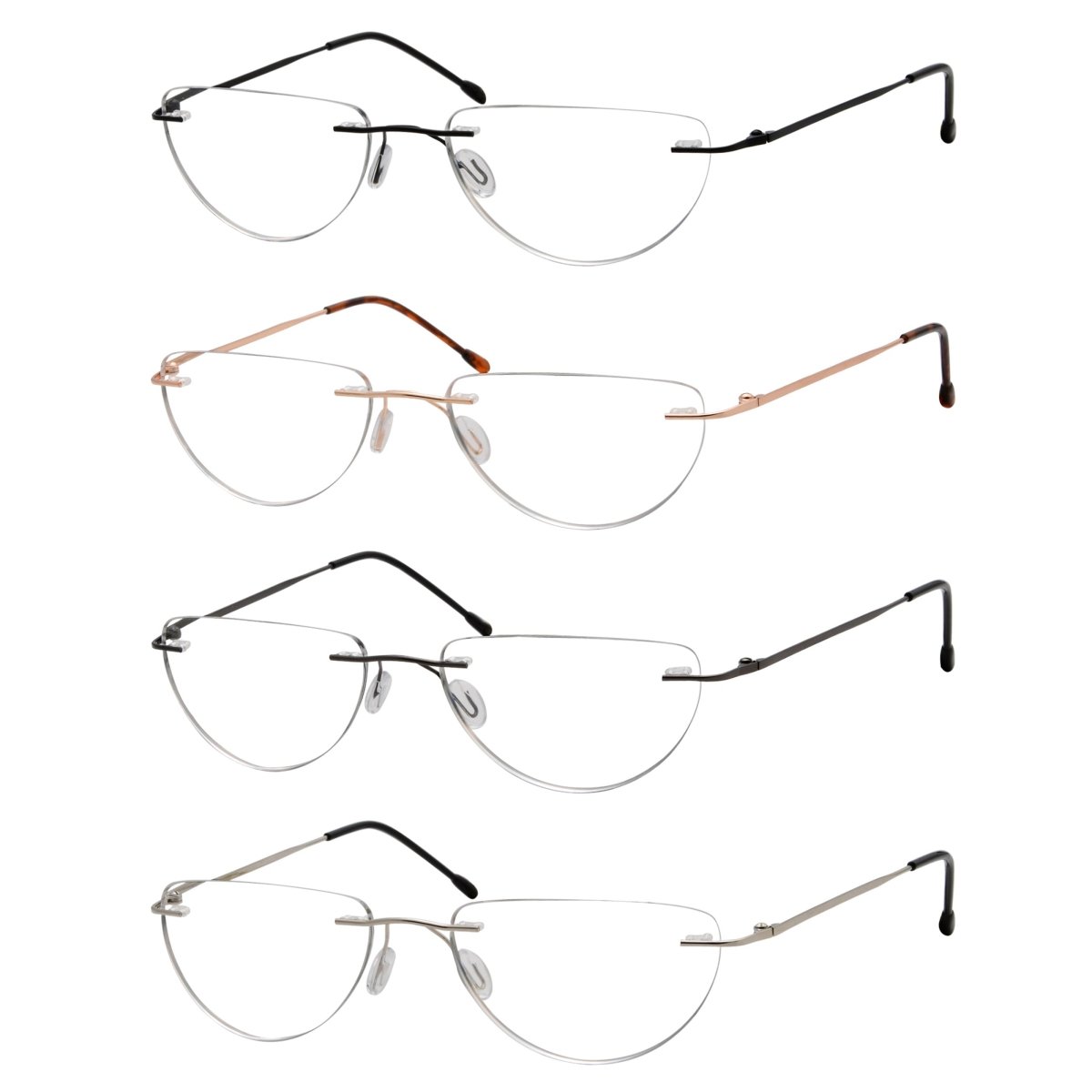 Lunettes de lecture demi lune eyekeeper