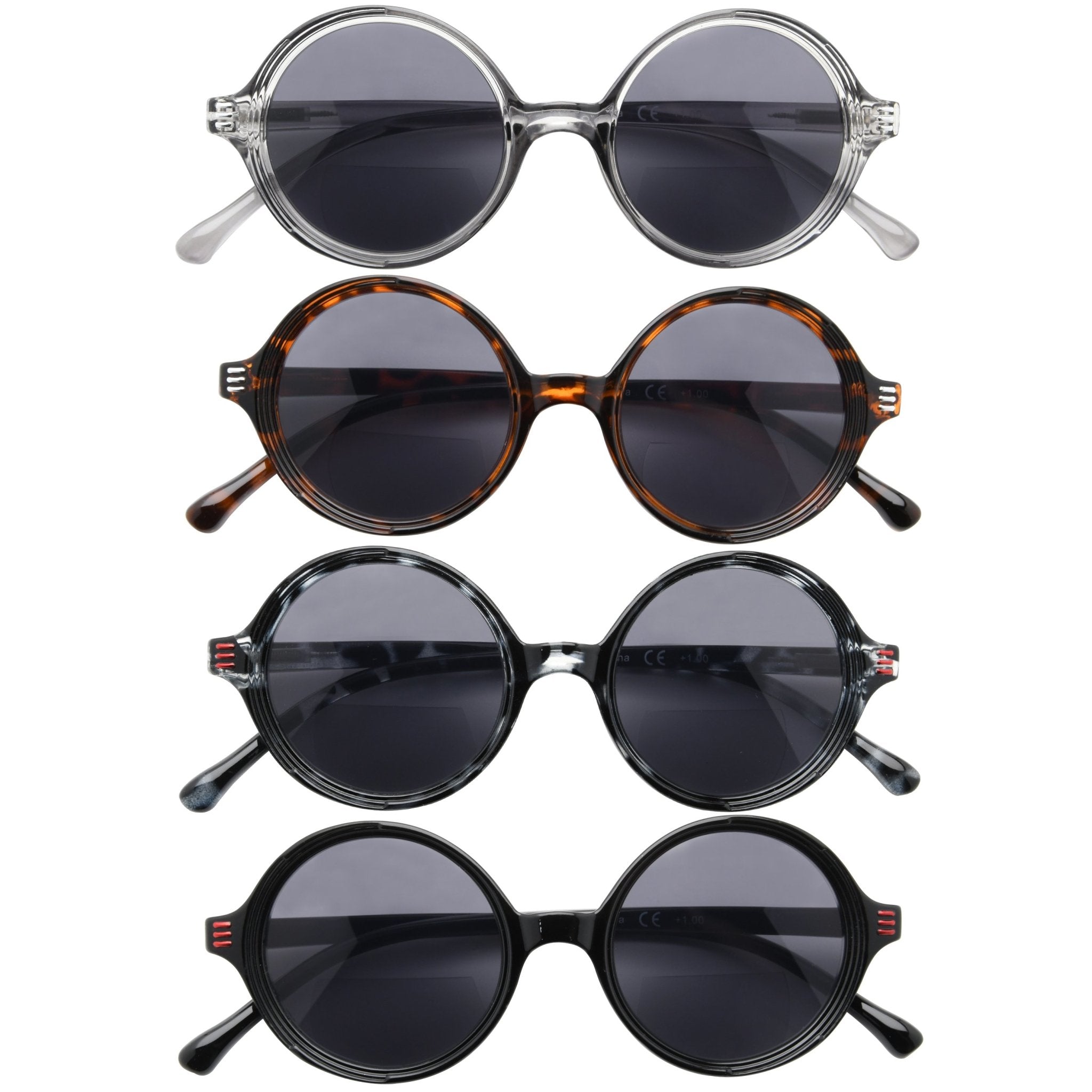 Round store reader sunglasses