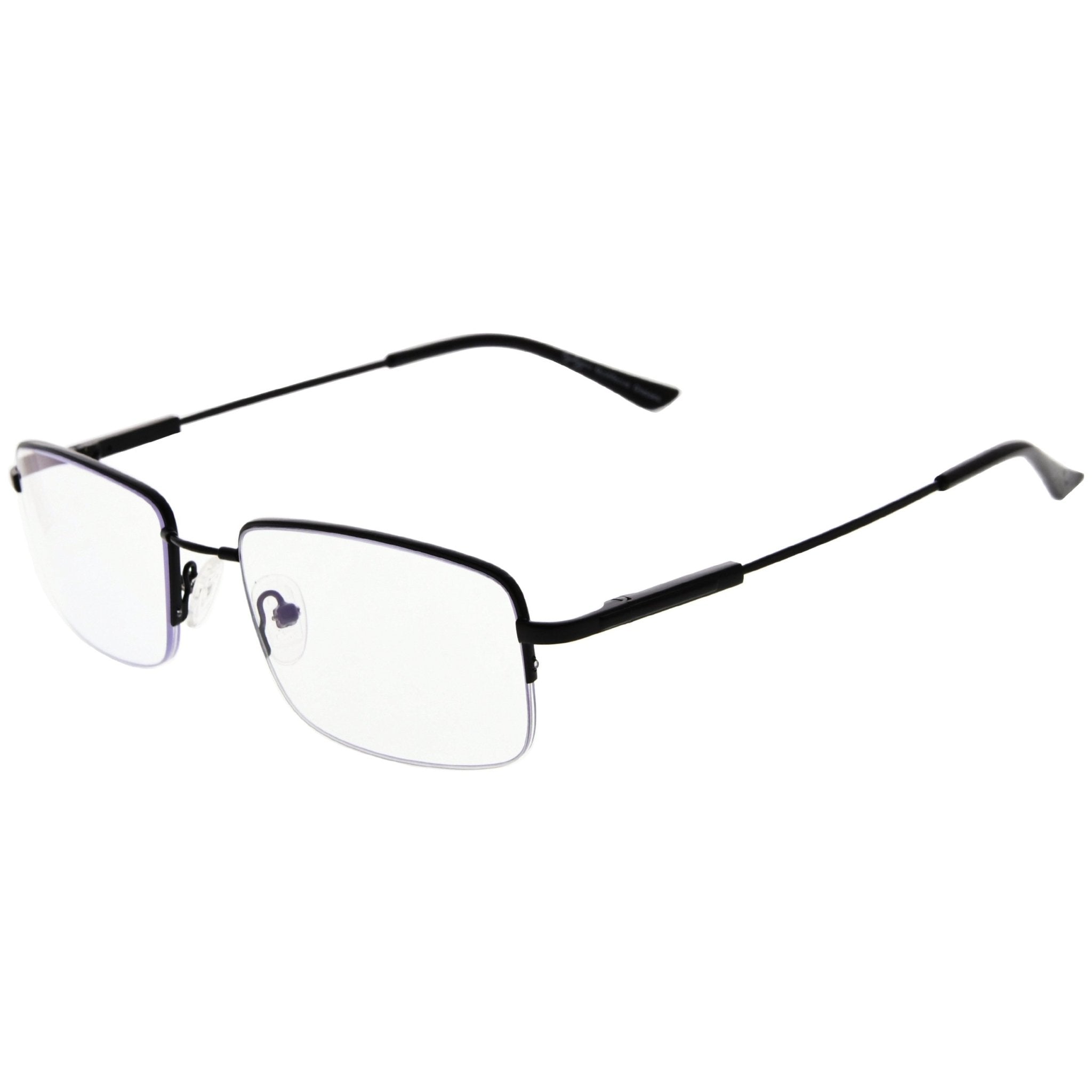 Lunettes de lecture multifocales progressives demi cercl es hommes