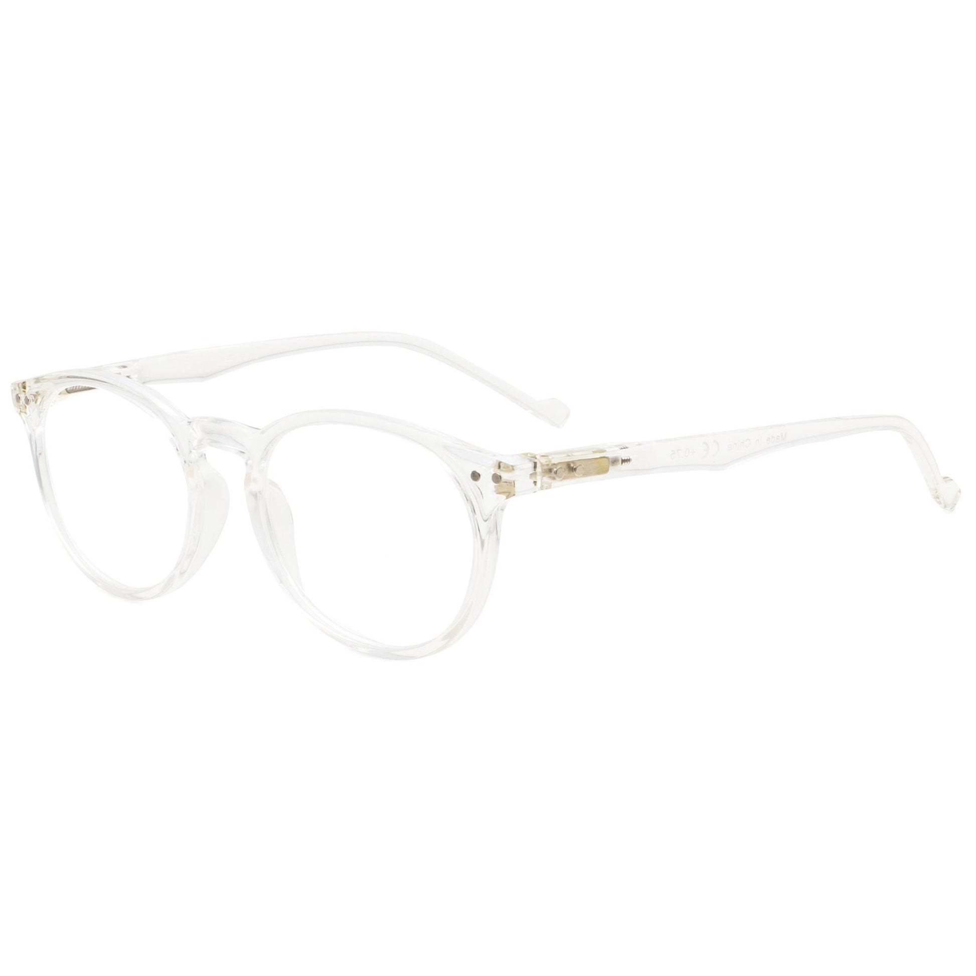 Oval Spring Hinges Ladies Reading Glasses Round R071