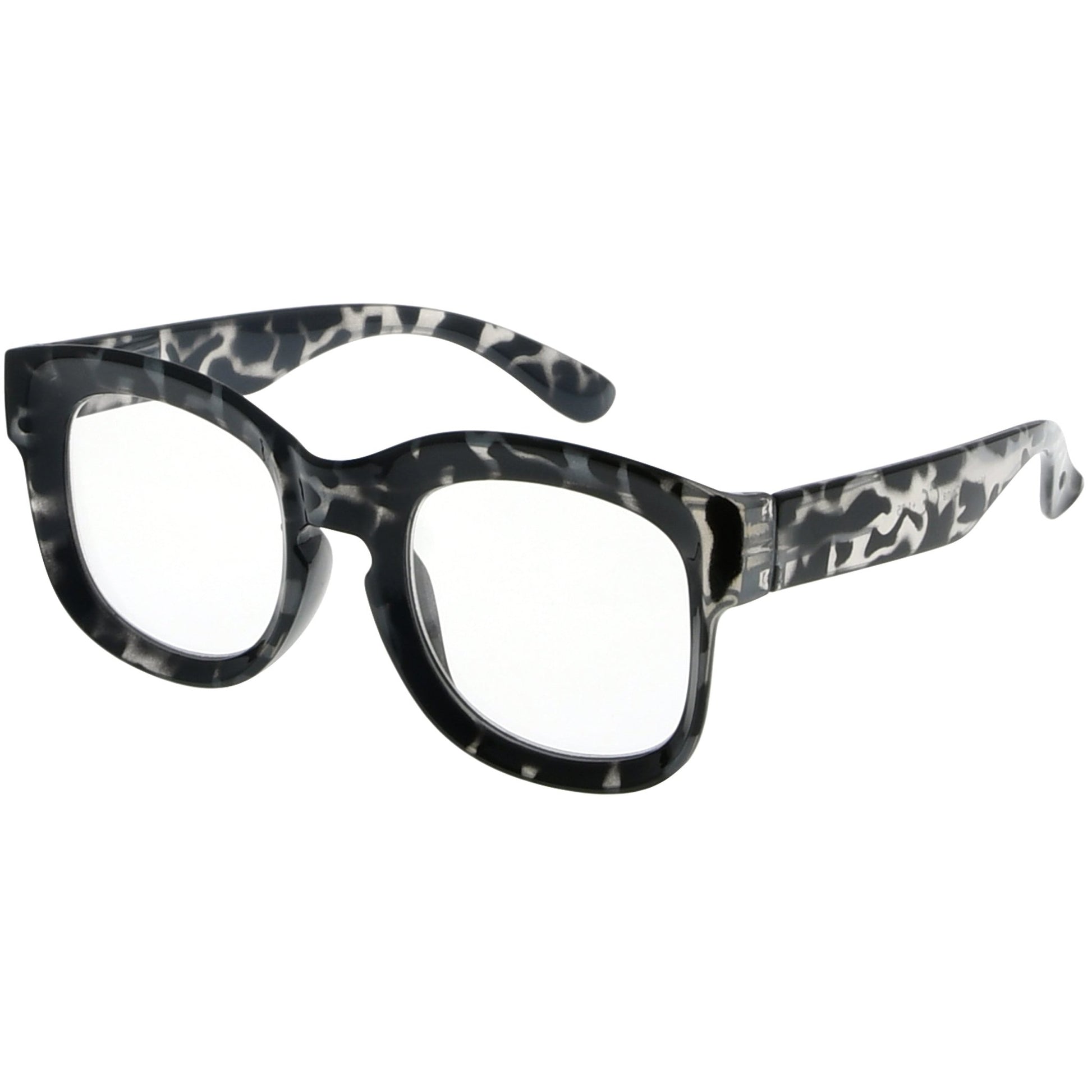 Oversized Square Large Frame Reading Glasses Women R2013