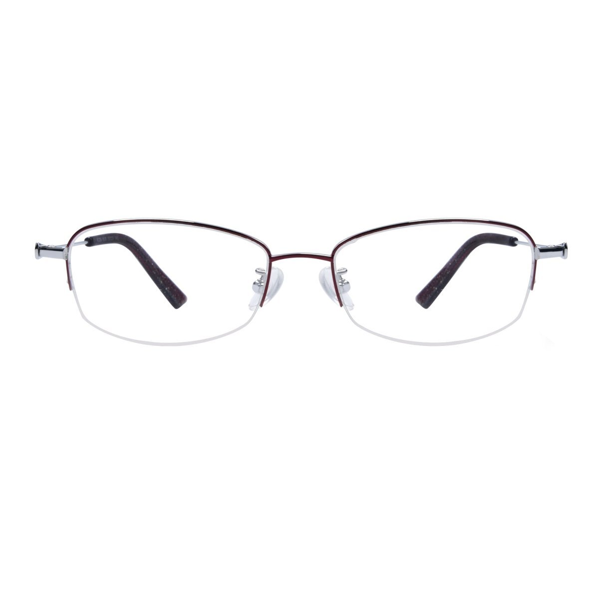 Lunettes de prescription en titane Demi cerclees Femmes eyekeeper